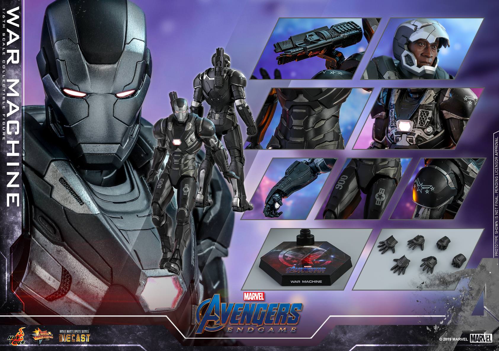 MMS 530 D31 Avengers – Endgame – War Machine (Marvel) – Time to collect