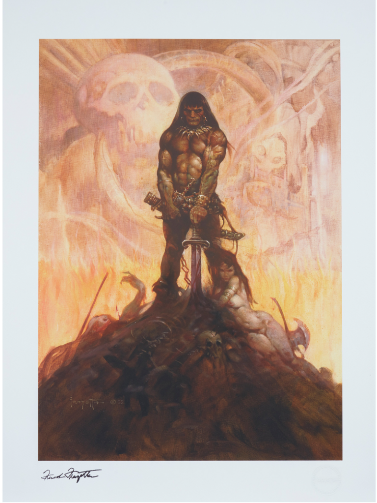 The Barbarian (Frazetta) – Time to collect