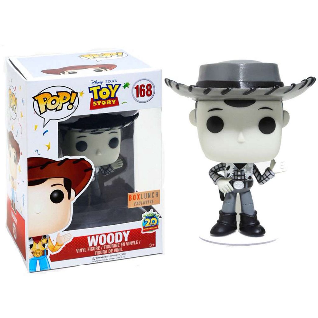 168 Woody Black & White – Exclusive (Toy Story) – Time to collect