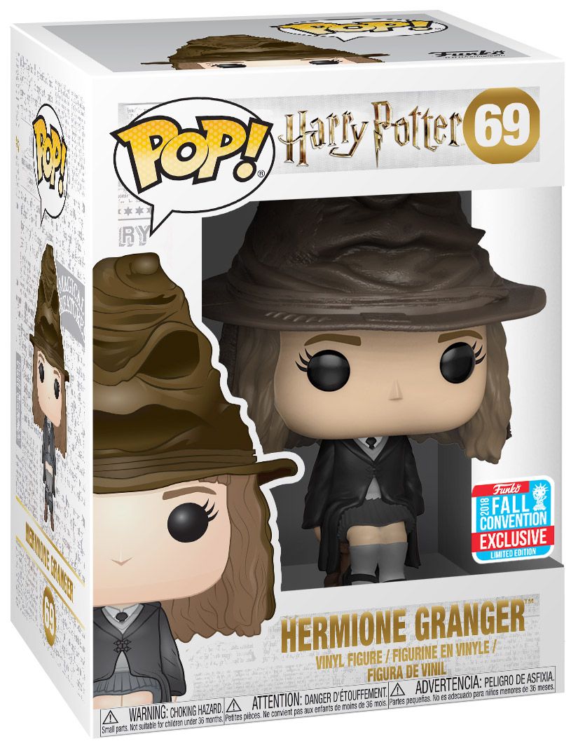 69 Hermione Granger with Sorting Hat – Exclusive (Harry Potter) – Time ...