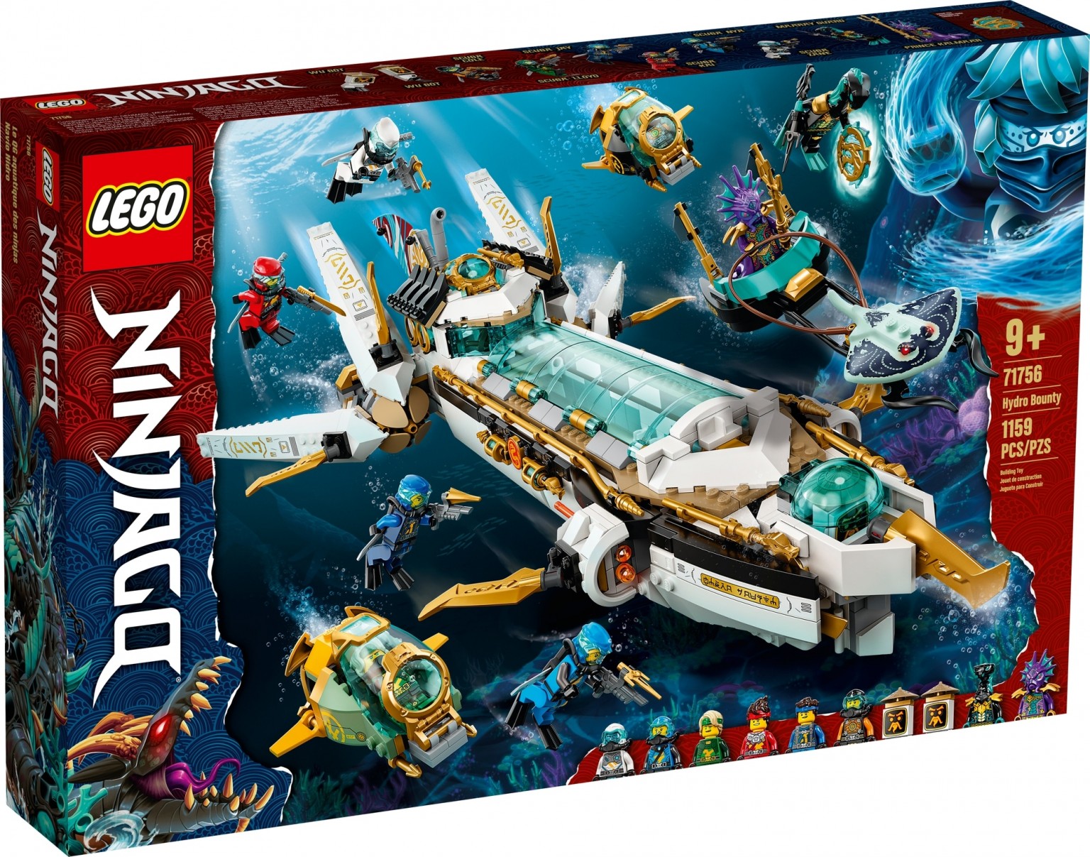 Hydro Bounty 71756 (Ninjago) – Time to collect