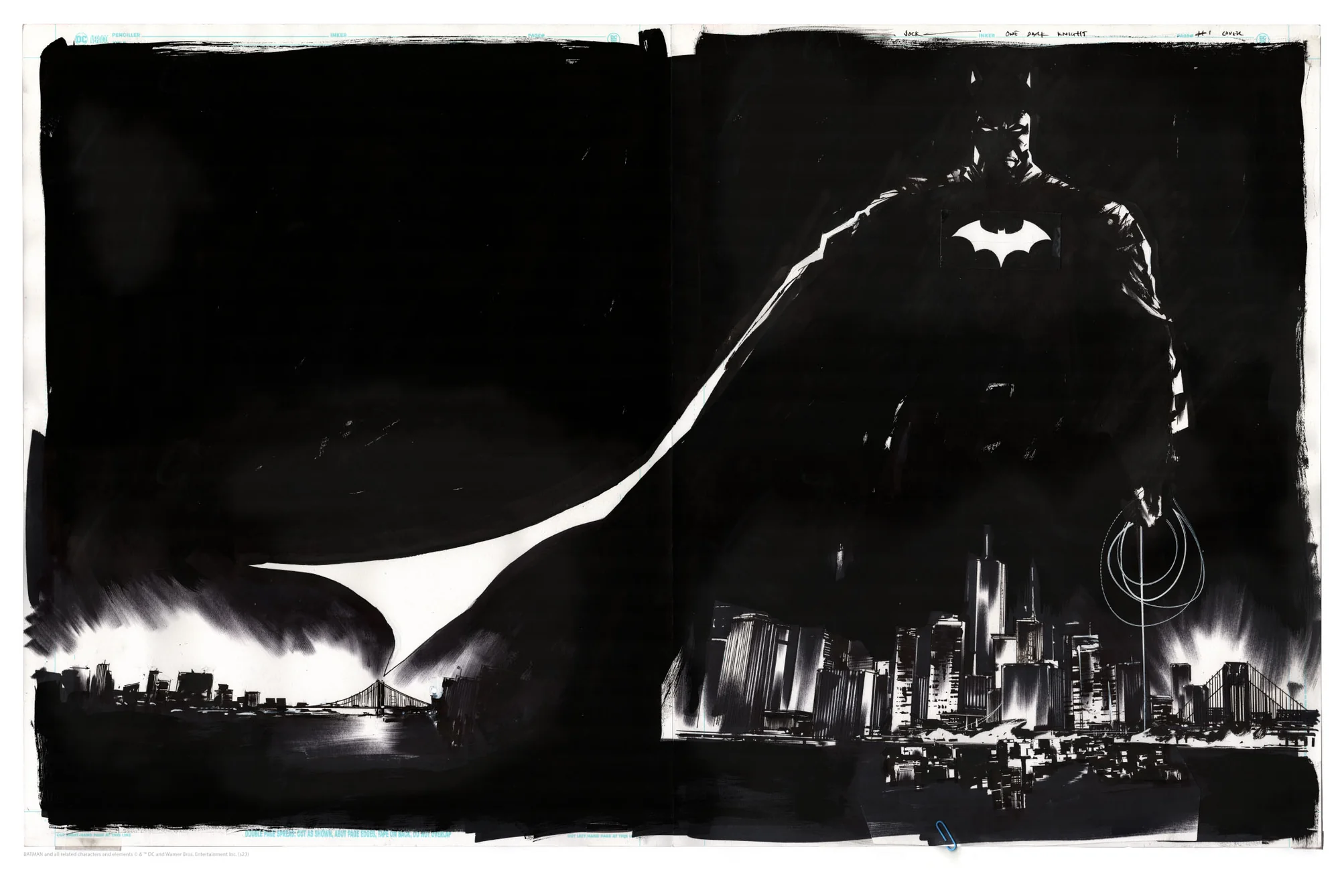 Batman: One Dark Knight Original Art Variant by Jock (DC) – Time to collect