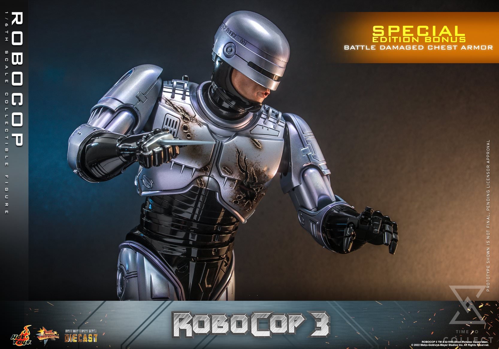 Hot Toys MMS669D49 RoboCop 3 Collectible Action Figurine 1/6